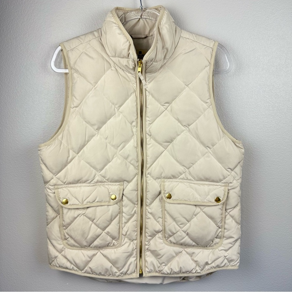 Woolrich Duck Down Blend Quilted Puffer Vest‎ Women's Size Large